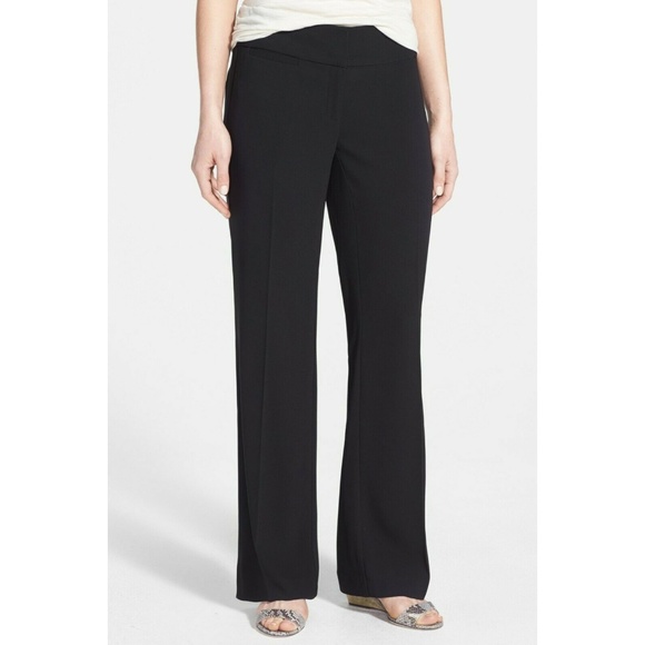 Eileen Fisher Pants - Eileen Fisher 6 Dress Pants Straight Leg Black